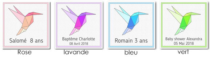 Sticker Colibri