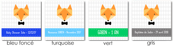 sticker Renard