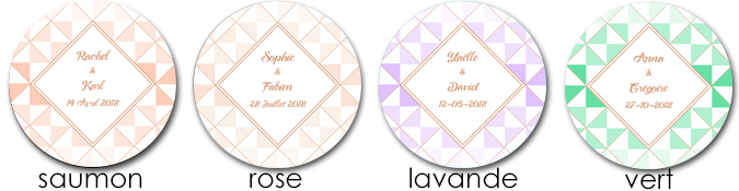 Sticker Losanges