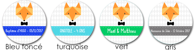 sticker Renard