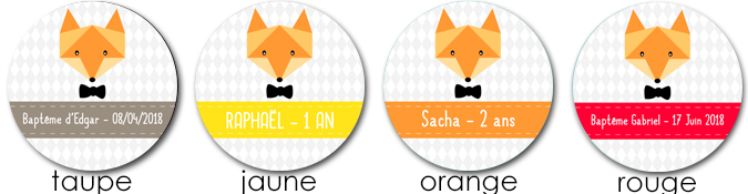 sticker Renard