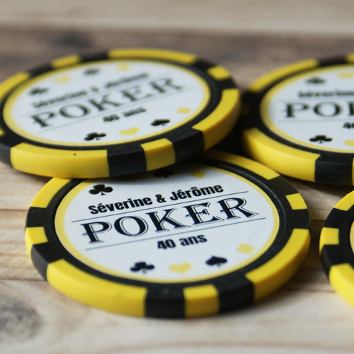 Jeton Poker personnalisé