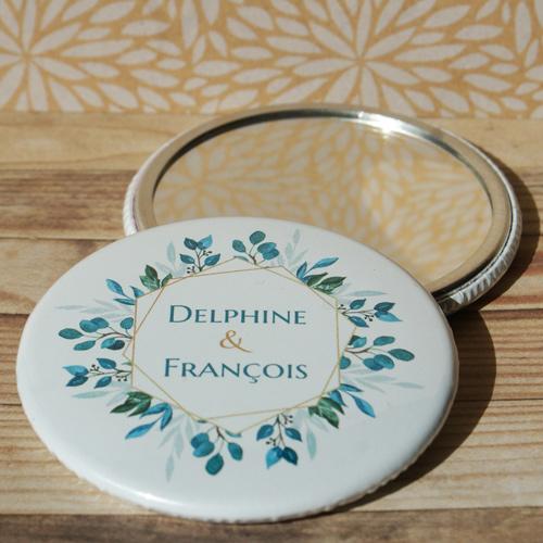 miroir personnalisé mariage