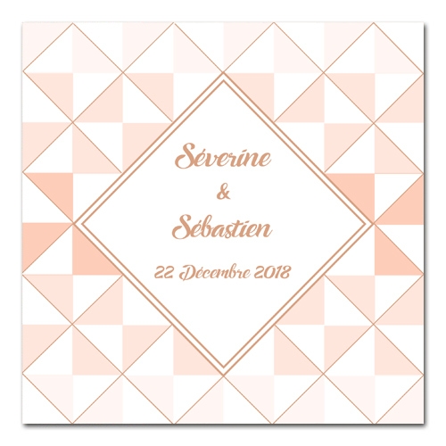 sticker carré Losanges