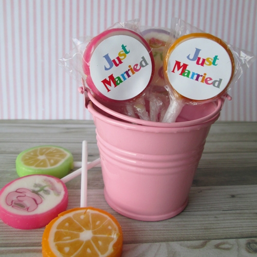 sucette Just Married
