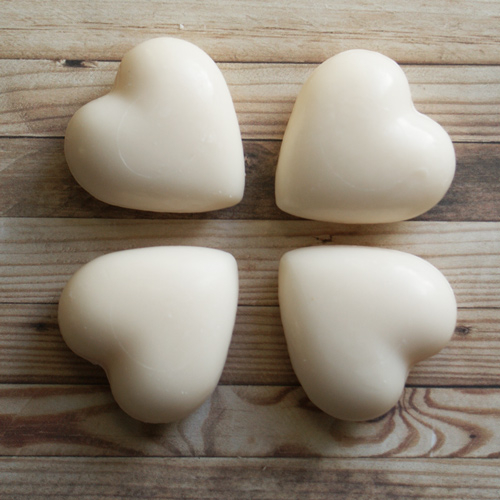 savon coeur Fleur de coton